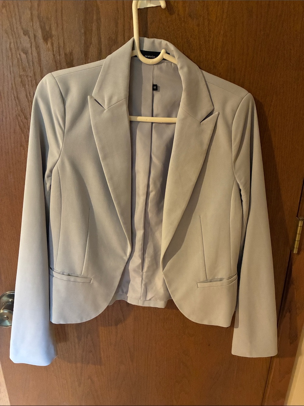 Amanda & Chelsea Light Gray Tailored Women's Blazer